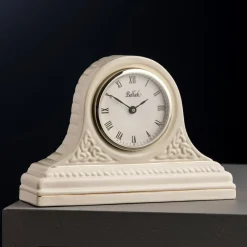 Belleek Celtic Mantel Clock- Home Accents|Belleek Pottery