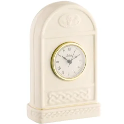 Belleek Claddagh Clock- Home Accents|Belleek Pottery