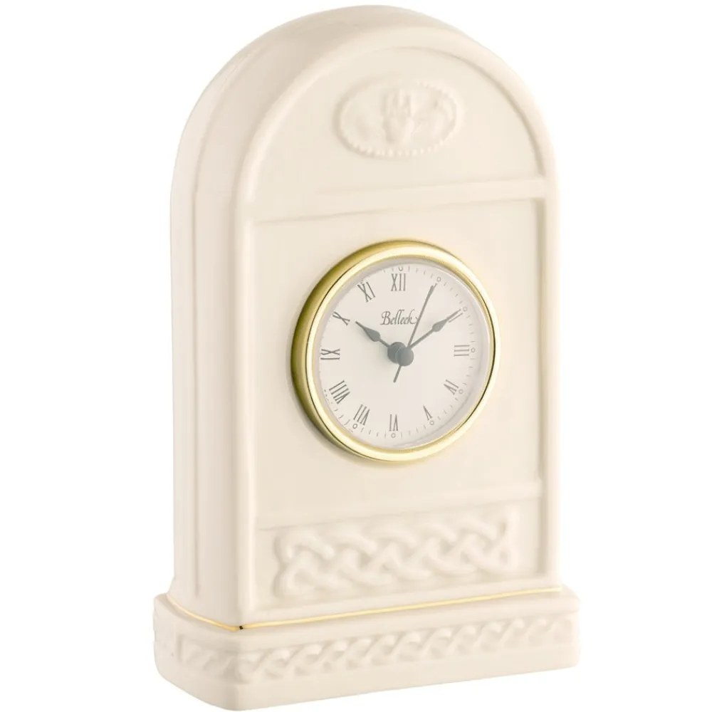 Belleek Claddagh Clock- Home Accents|Belleek Pottery