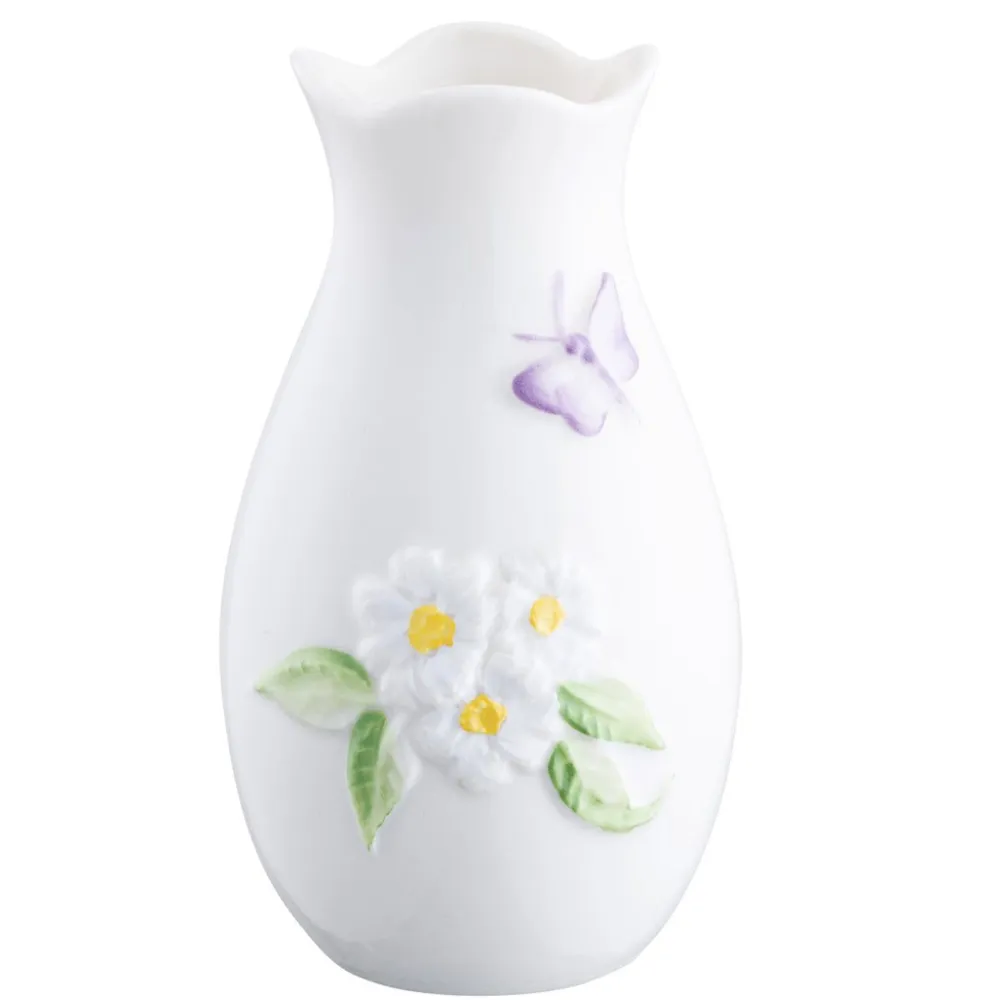 Belleek Classic Daisy Mini Vase- Vases|Belleek Pottery