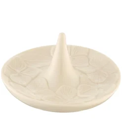 Belleek Classic Hydrangea Ring Holder- Home Accents|Belleek Pottery