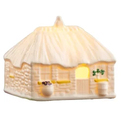 Belleek Classic 2025 Limited Edition LED Irish Thatched Cottage- Belleek Pottery