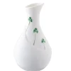 Belleek Classic Shamrock Meadow 6" Vase- Vases|Belleek Pottery