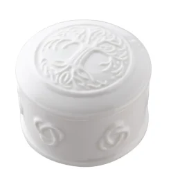 Belleek Classic Tree of Life Trinket Box- Belleek Pottery