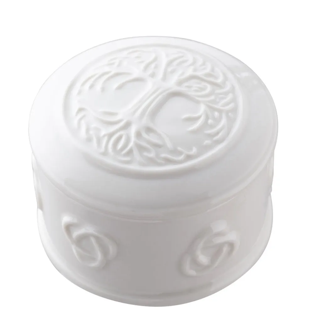 Belleek Classic Tree of Life Trinket Box- Belleek Pottery
