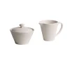 Belleek Living Ripple Creamer & Sugar- Belleek|Creamers & Sugar Bowls