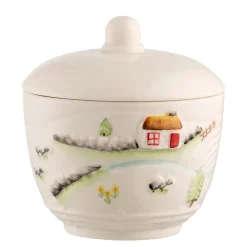 Belleek Connemara Covered Pot- Home Accents|Belleek Pottery