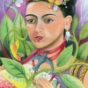 Best Things in Life Are Frida Kahlo Birthday Card- Greeting Cards