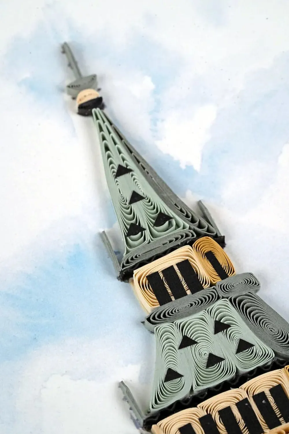 Big Ben Quilled Greeting Card- Greeting Cards