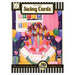 Birthday Celebration Swing Card- Greeting Cards