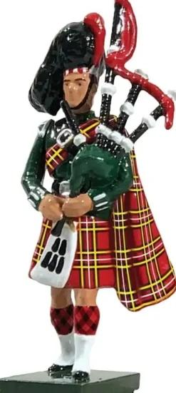 Black Watch Piper Figurine- W. Britain Miniatures