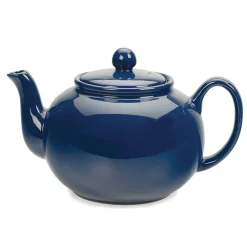 Blue Stoneware Teapot- Teapots