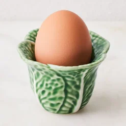 Bordallo Pinheiro Cabbage Egg Cup- Bordallo Pinheiro