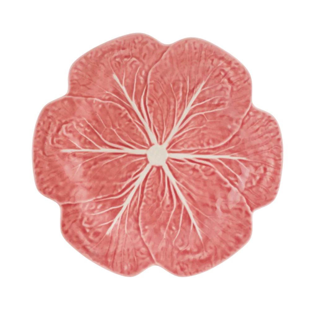 Bordallo Pinheiro Pink Cabbage Dinner Plate- Bordallo Pinheiro