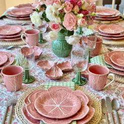 Bordallo Pinheiro Pink Cabbage Dinner Plate- Bordallo Pinheiro