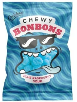 Bristows Sour Blue Raspberry Chewy BonBons- Sweets