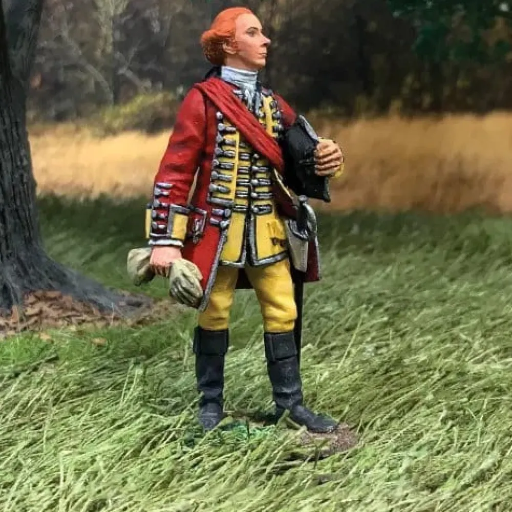 British General James Wolfe, 1759 Figurine- W. Britain Miniatures