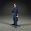 British King George VI in Wartime Uniform, 1939–1945 Figurine- W. Britain Miniatures