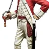 British 43rd Regiment of Foot Company Officer, Standing, 1780 Figurine- W. Britain Miniatures