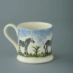 Brixton Pottery Brixton Zebra Mug Small 150ml- Brixton Pottery|Assorted Mugs