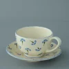 Brixton Pottery Cornflower Breakfast Cup & Saucer- Brixton Pottery|Teacups & Saucers