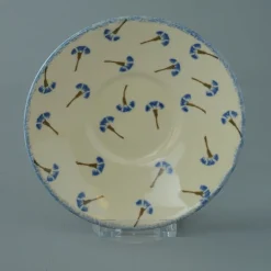 Brixton Pottery Cornflower Breakfast Cup & Saucer- Brixton Pottery|Teacups & Saucers