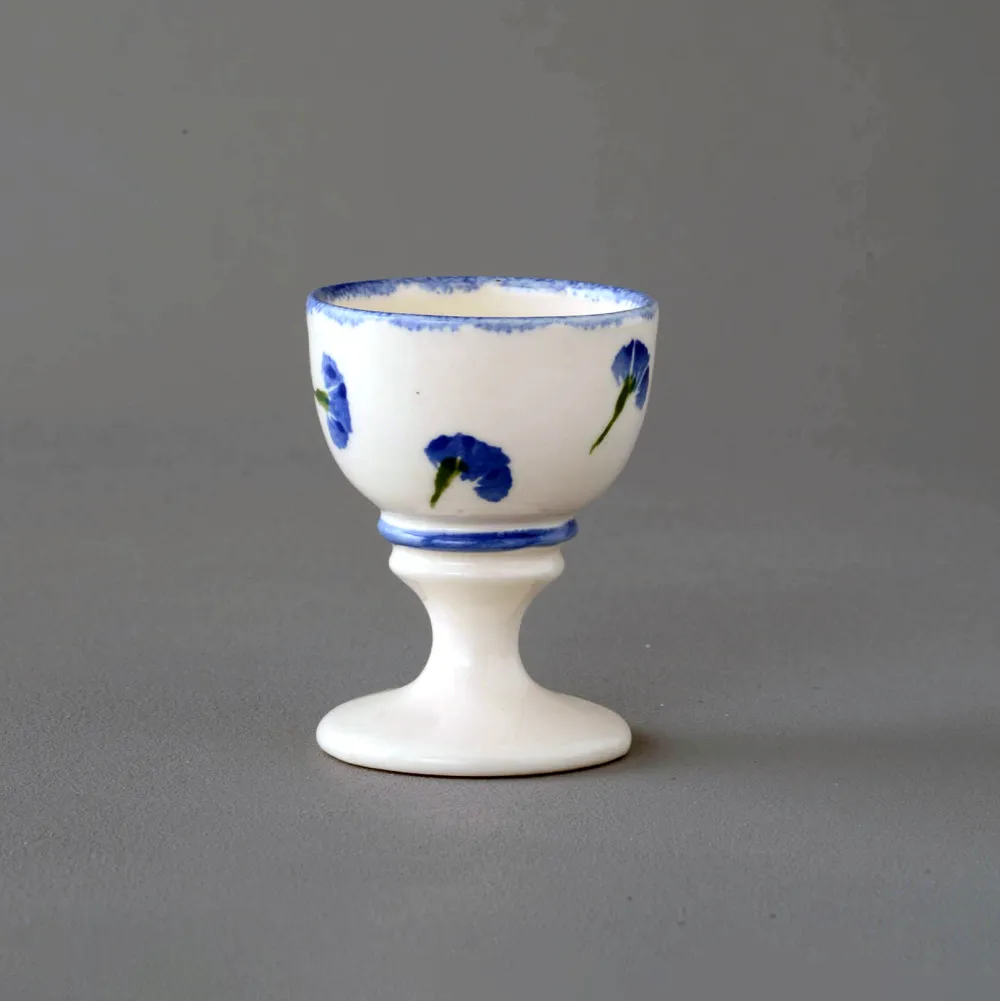 Brixton Pottery Cornflower Egg Cup- Brixton Pottery
