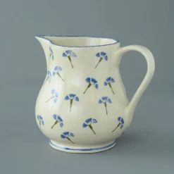 Brixton Pottery Cornflower Large Jug- Brixton Pottery