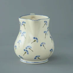 Brixton Pottery Cornflower Large Jug- Brixton Pottery