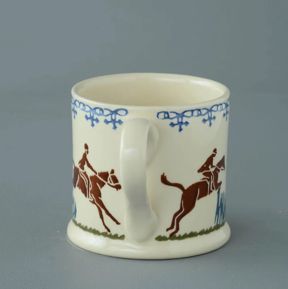 Brixton Pottery Horses Leaping Large Mug- Brixton Pottery|Assorted Mugs