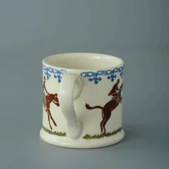 Brixton Pottery Leaping Horses Small Mug- Brixton Pottery|Assorted Mugs