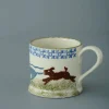 Brixton Pottery Scottie Dog Chasing Small Mug- Brixton Pottery|Assorted Mugs
