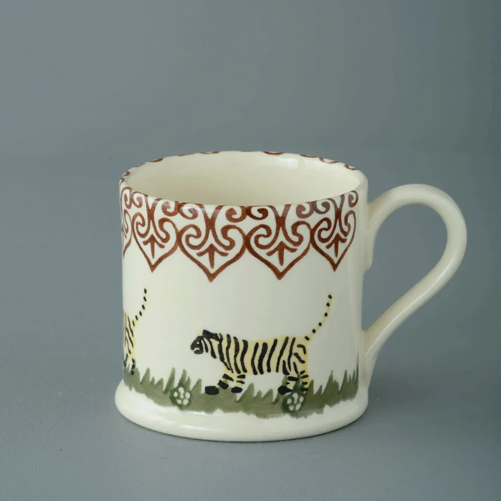 Brixton Pottery Tiger Small Mug- Brixton Pottery|Assorted Mugs