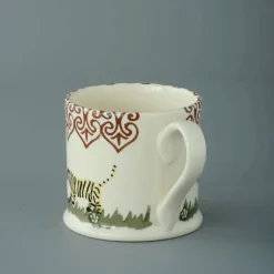 Brixton Pottery Tiger Small Mug- Brixton Pottery|Assorted Mugs