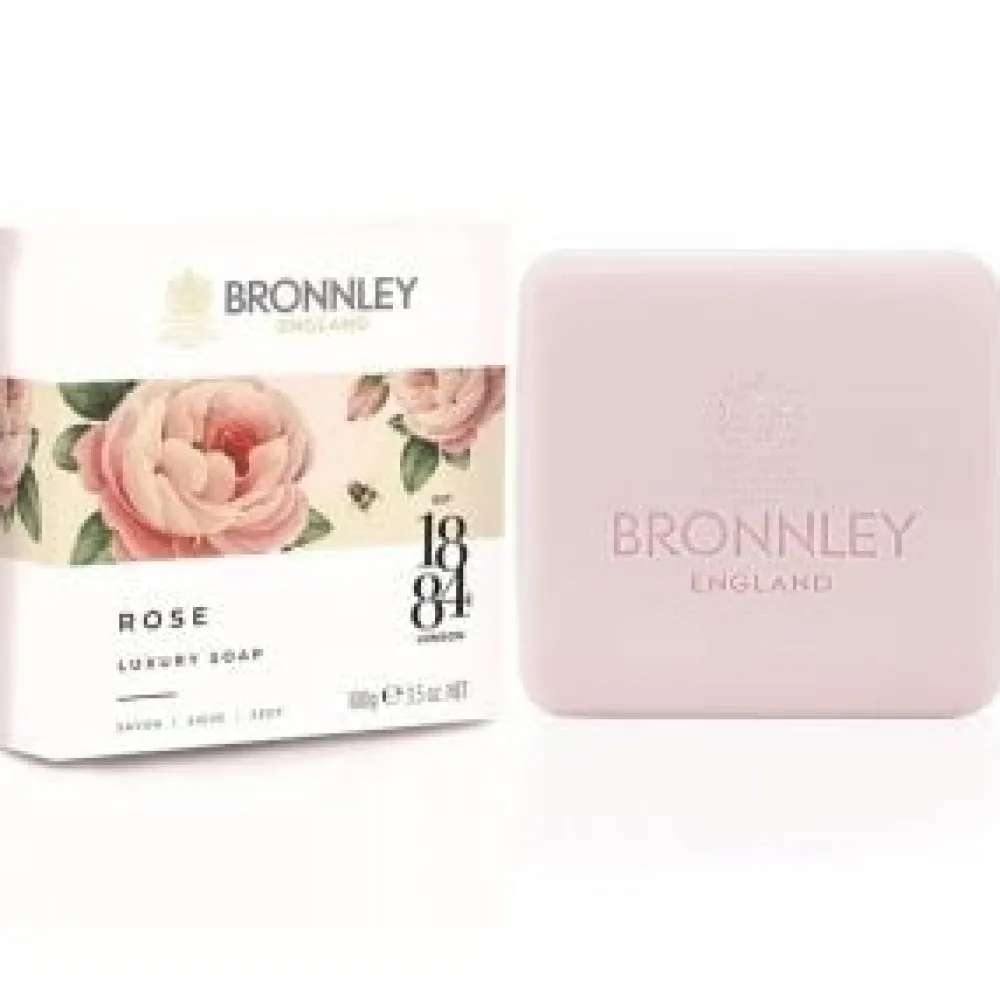 Bronnley Rose 100g Luxury Soap- Bar Soaps
