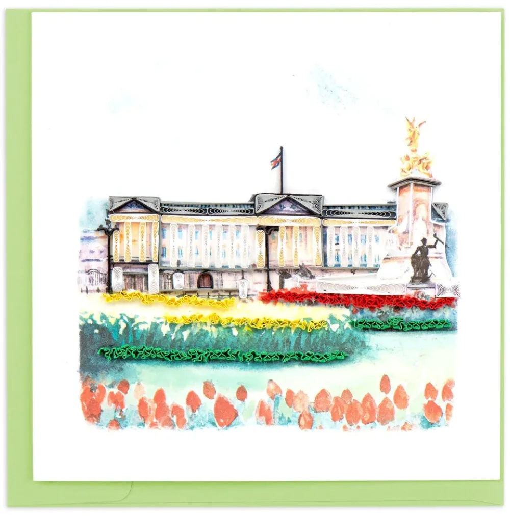 Buckingham Palace Quilled Greeting Card- Greeting Cards