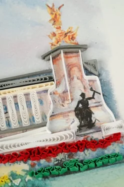Buckingham Palace Quilled Greeting Card- Greeting Cards