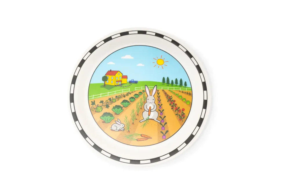 Bunnies Dish Set- Children's Tabletop|Toys