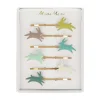 Bunny Enamel Hair Slides- Childrenswear