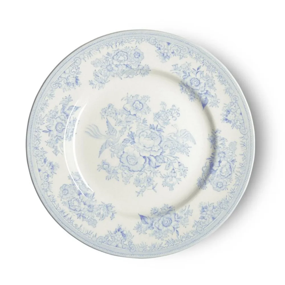 Burleigh Pottery Blue Asiatic Pheasants Breakfast Cup Gift Set- Burleigh Pottery|Teacups & Saucers