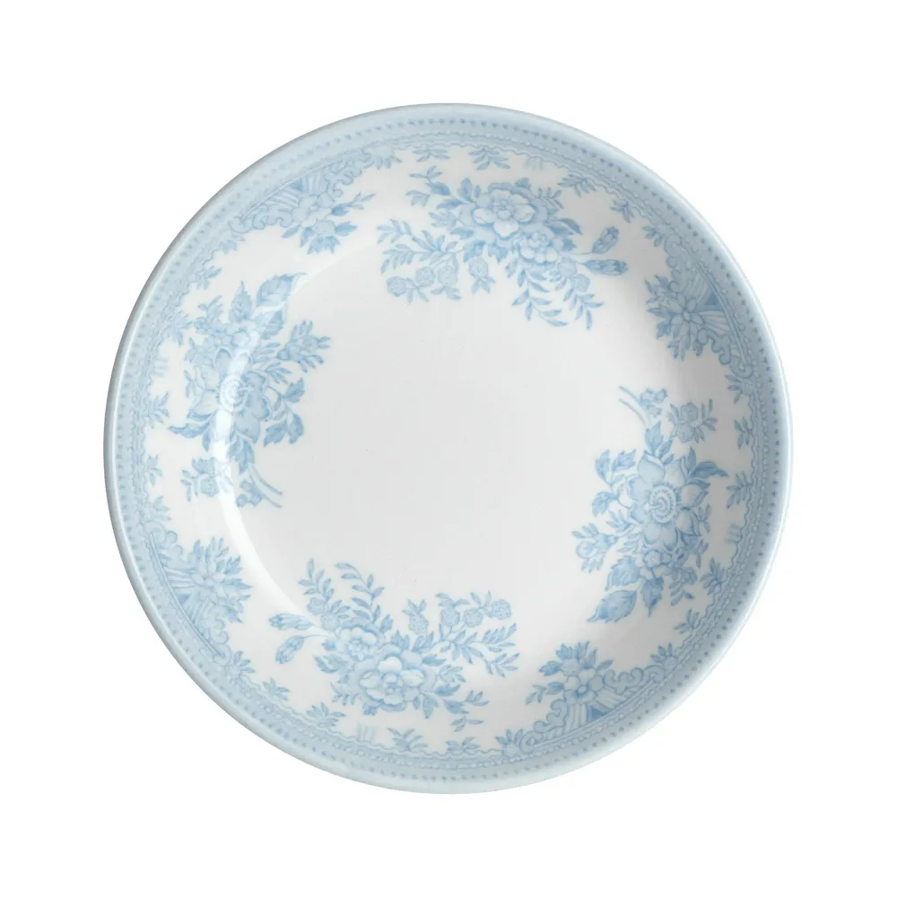 Burleigh Pottery Blue Asiatic Pheasants Butter Pat Dish- Burleigh Pottery