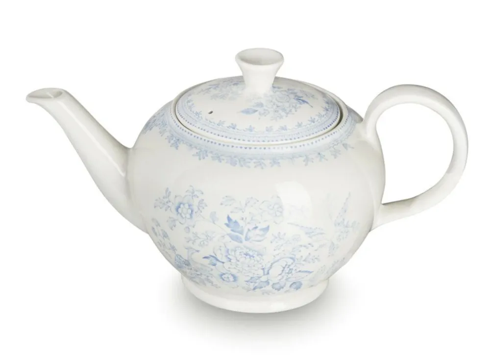 Burleigh Pottery Blue Asiatic Pheasants Large Teapot- Burleigh Pottery|Teapots