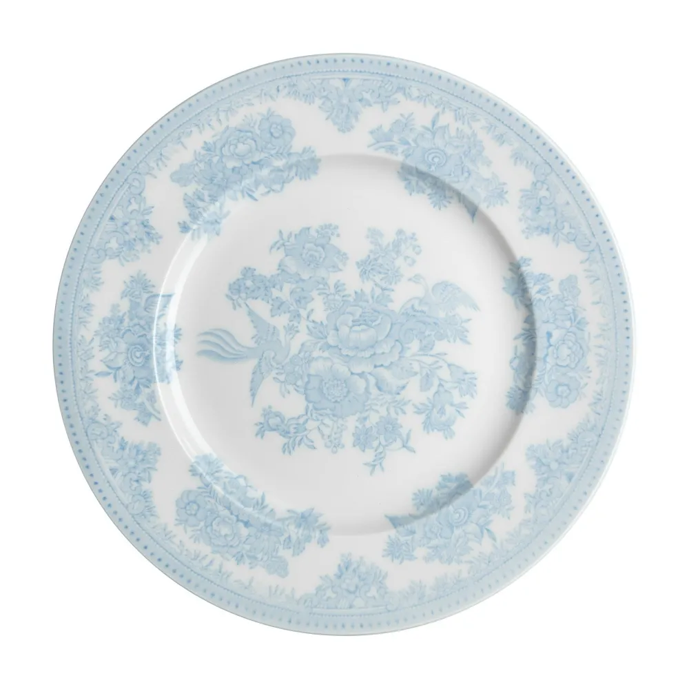 Burleigh Pottery Blue Asiatic Pheasants Medium Plate- Burleigh Pottery