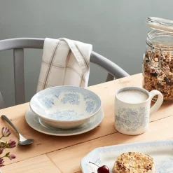 Burleigh Pottery Blue Asiatic Pheasants Pudding & Soup Bowl- Burleigh Pottery