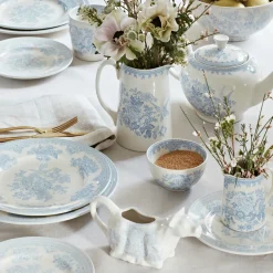 Burleigh Pottery Blue Asiatic Pheasants Small Plate- Burleigh Pottery|Tea Plates