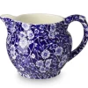 Burleigh Pottery Blue Calico Small Dutch Jug- Burleigh Pottery|Creamers & Sugar Bowls