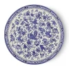 Burleigh Pottery Blue Regal Peacock Dinner Plate- Burleigh Pottery