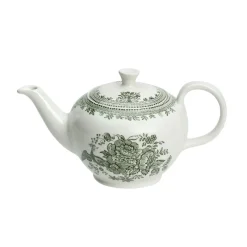 Burleigh Pottery Dark Green Asiatic Pheasants Small Teapot- Burleigh Pottery|Teapots