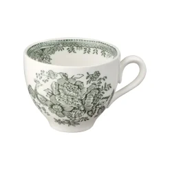 Burleigh Pottery Dark Green Asiatic Pheasants Teacup & Saucer- Burleigh Pottery|Teacups & Saucers