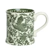 Burleigh Pottery Green Regal Peacock Footed Mug- Burleigh Pottery|Assorted Mugs